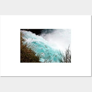 Huka Falls, New Zealand Posters and Art